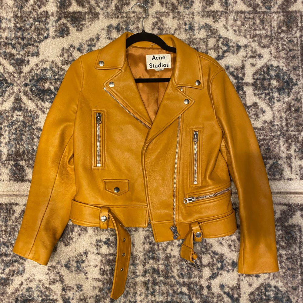 Acne Studios Mock Leather Jacket (size 36)